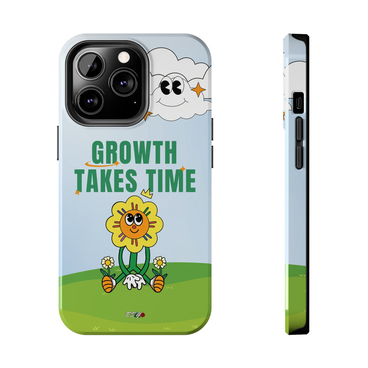 Growth Takes Time iPhone Case