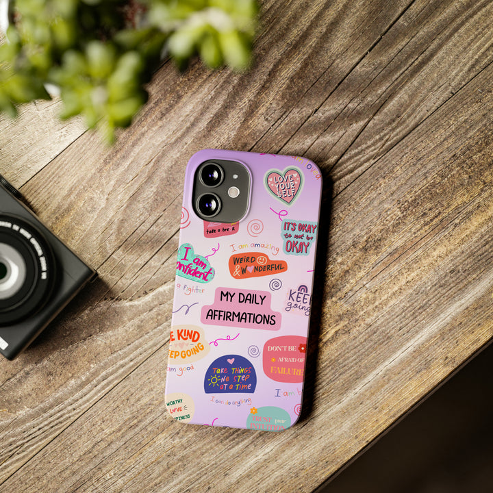 Daily Affirmations - iPhone Case