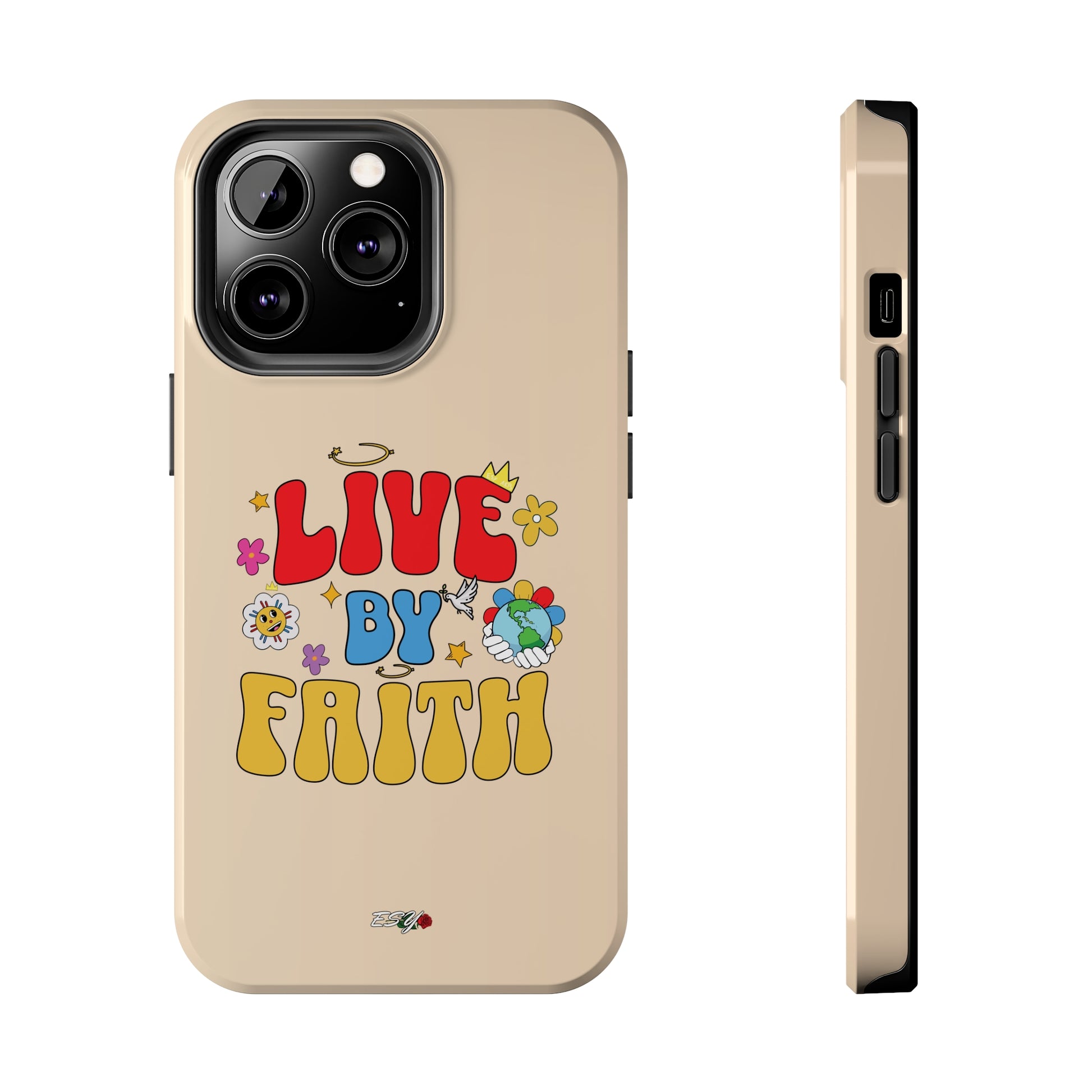 Live By Faith iPhone Case