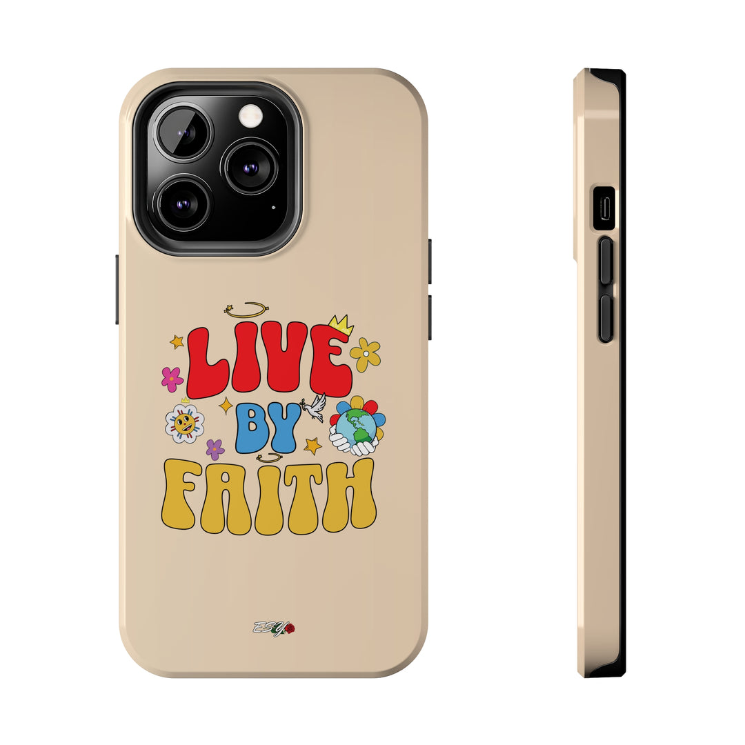 Live By Faith iPhone Case