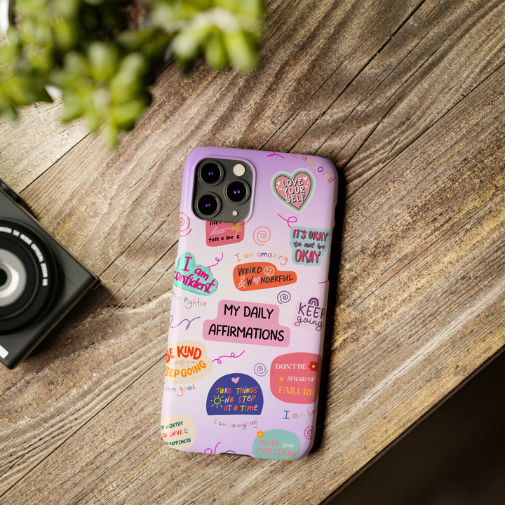 Daily Affirmations - iPhone Case