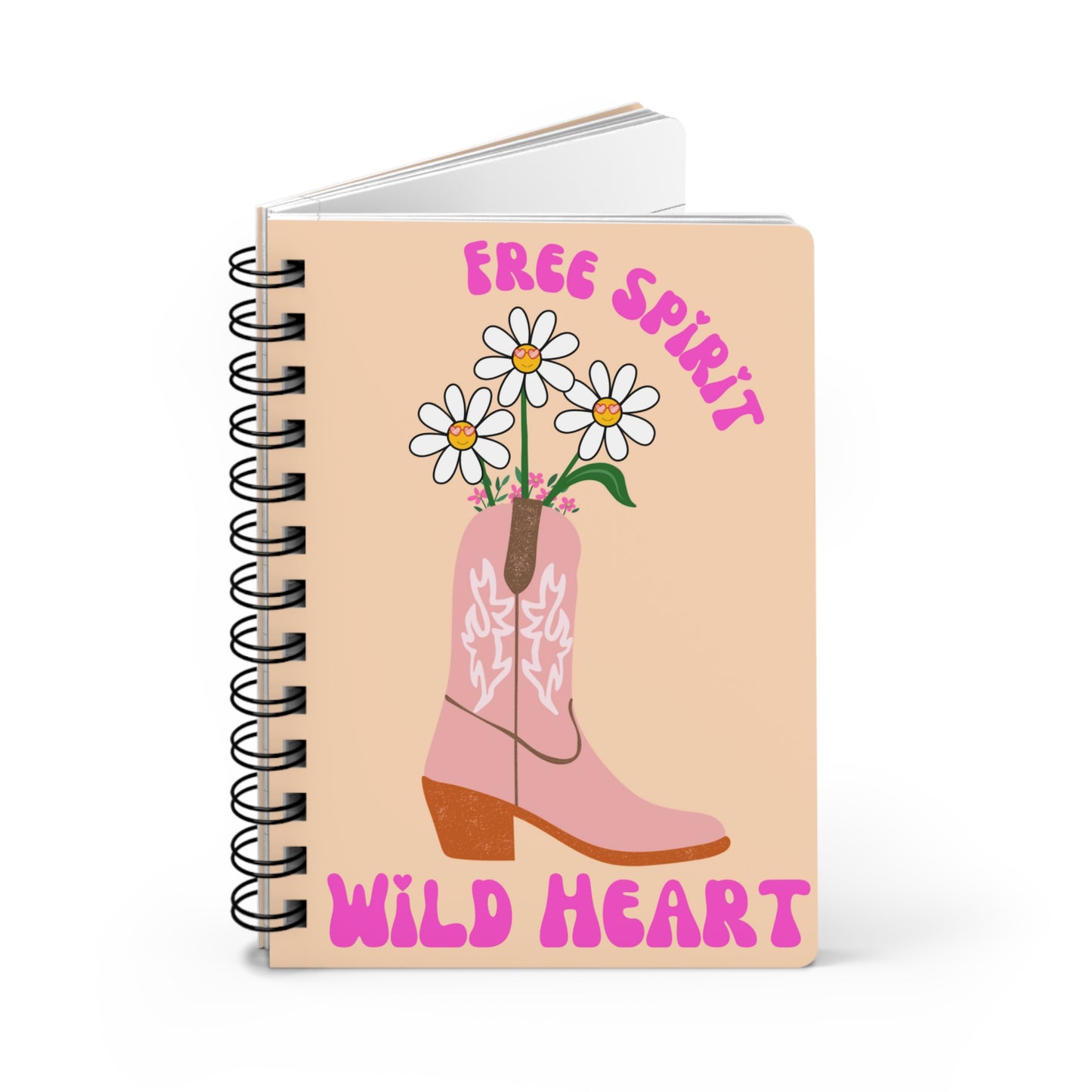 Free Spirit, Wild Heart- Notebook