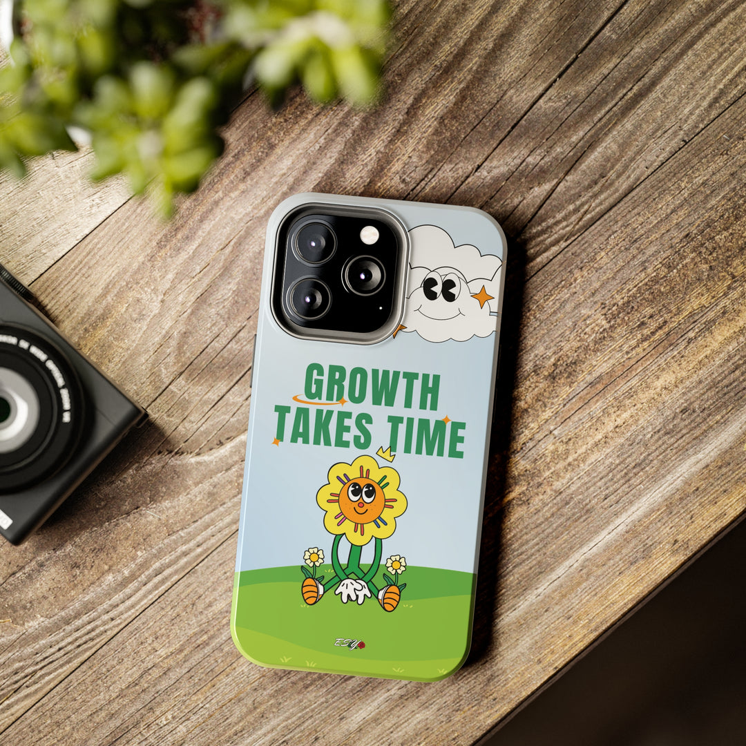 Growth Takes Time iPhone Case