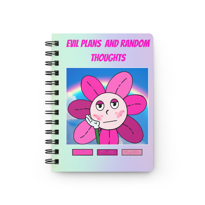 Evil Plans And Random Thoughts - Notebook