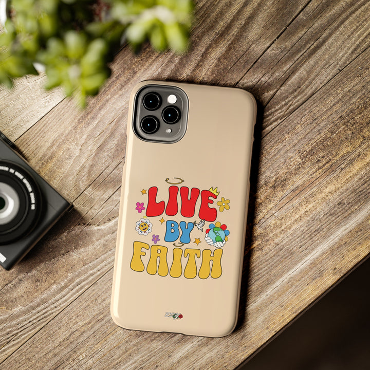 Live By Faith iPhone Case