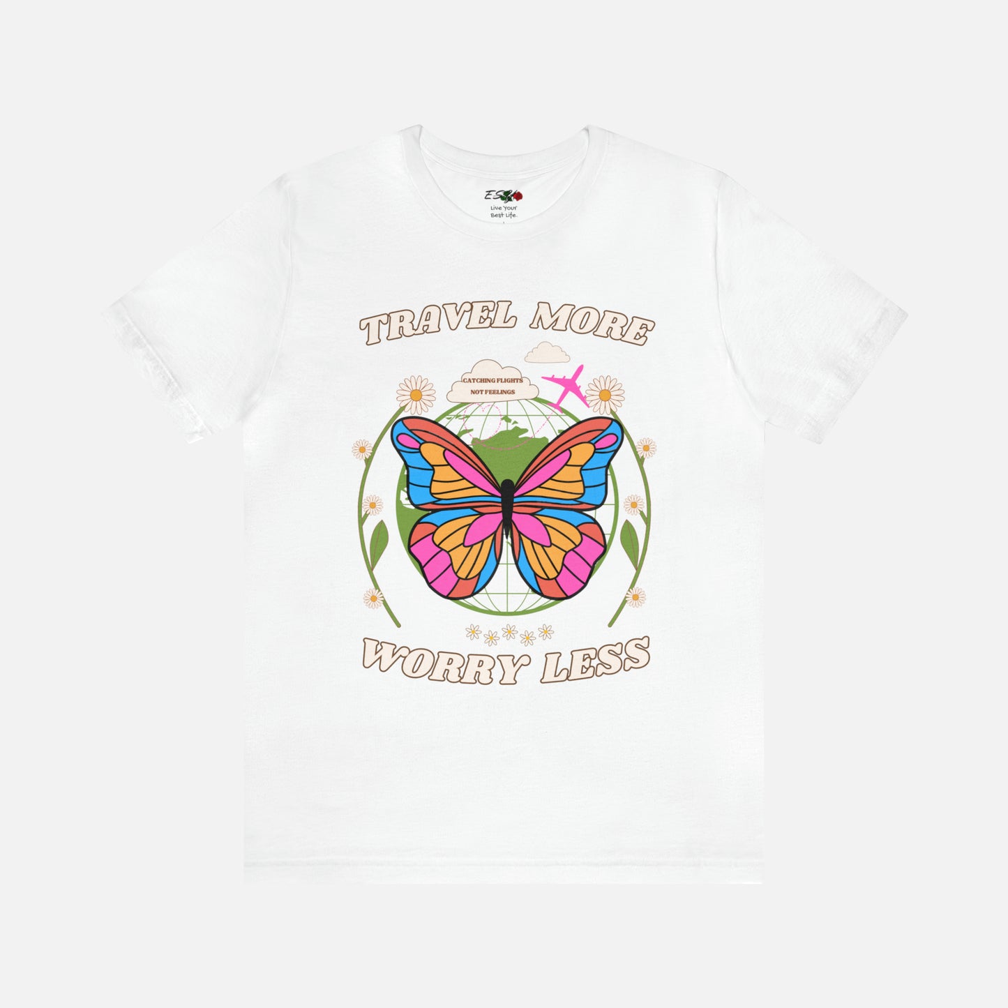 Travel More Worry Less - Unisex T-shirt