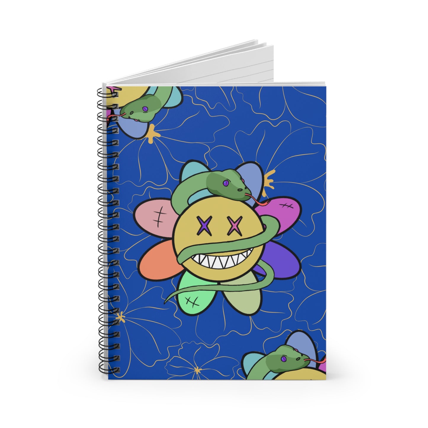 Karma Flower - Spiral Notebook