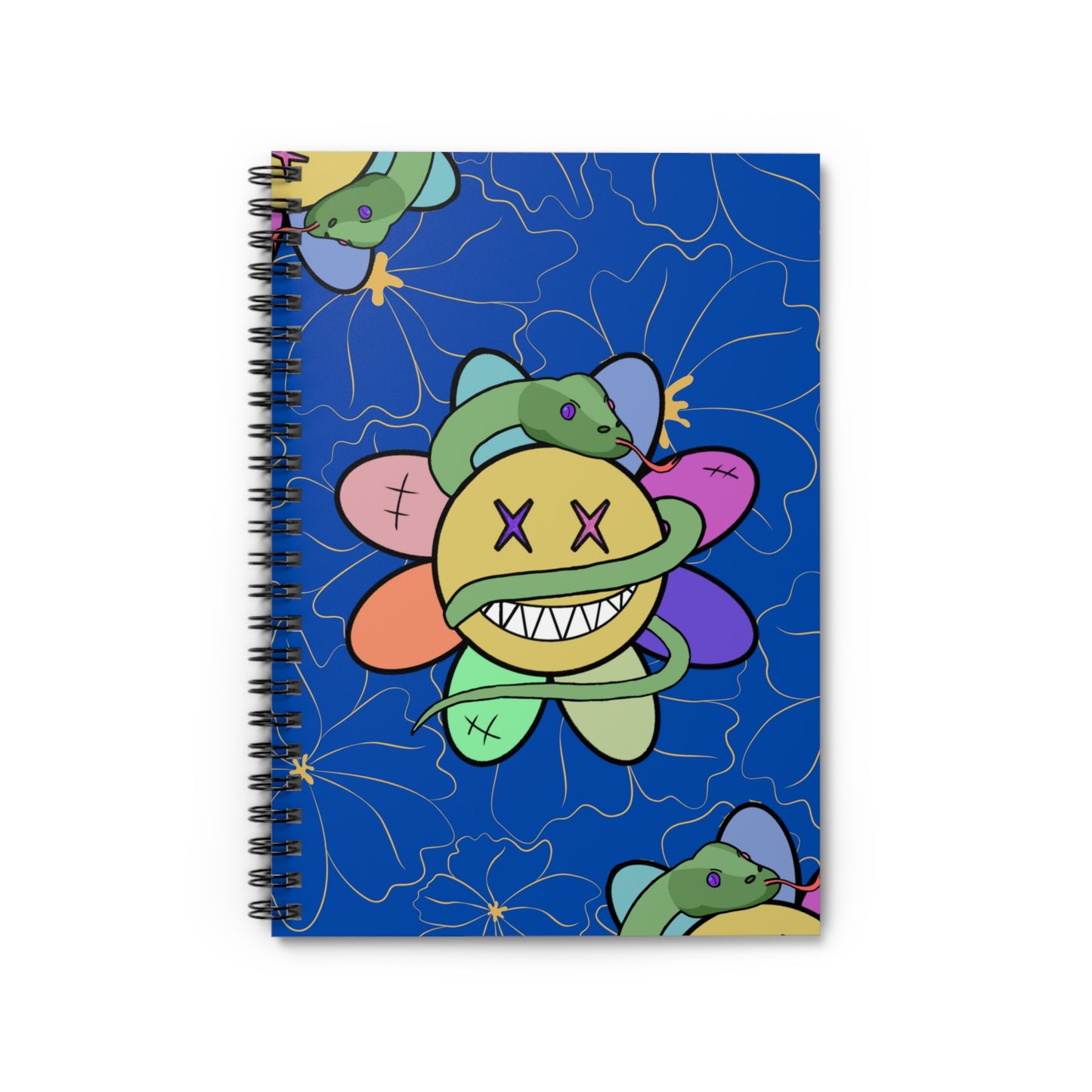 Karma Flower - Spiral Notebook