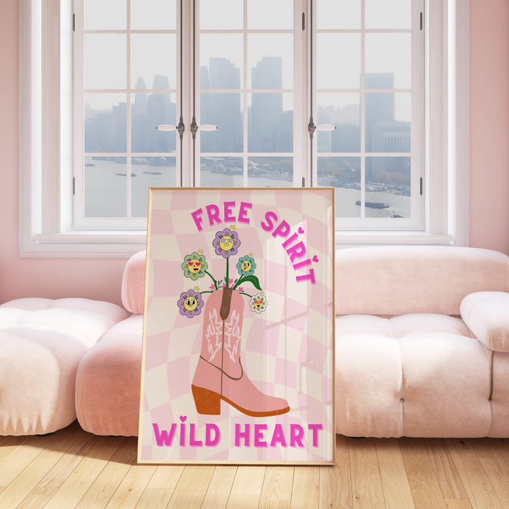 Free Spirit Wild Heart Wall Art