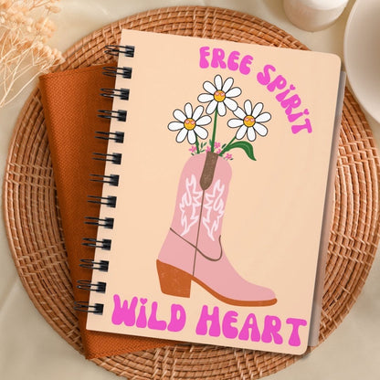 Free Spirit, Wild Heart- Notebook