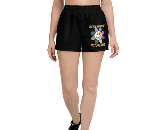 Live For Memories Not Dreams - Women’s Recycled Shorts