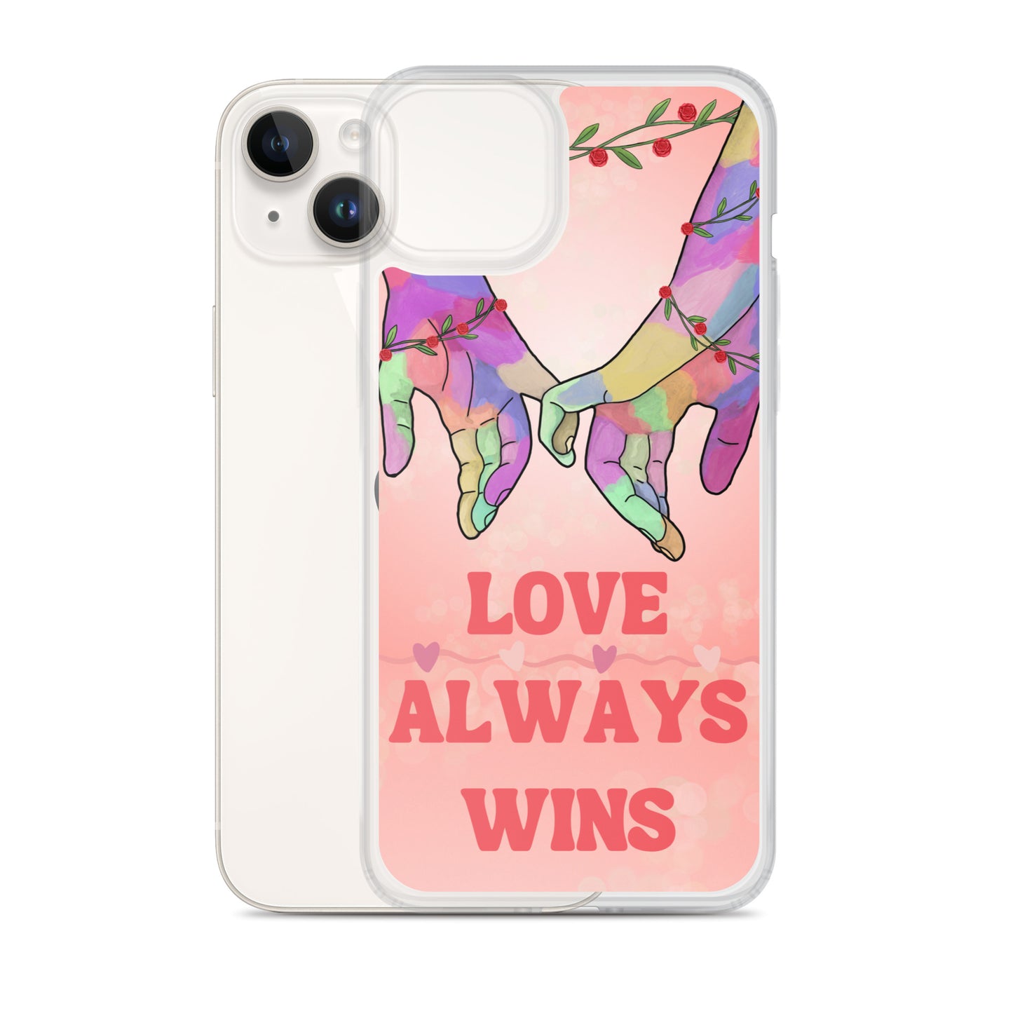 Love Always Wins -iPhone Case