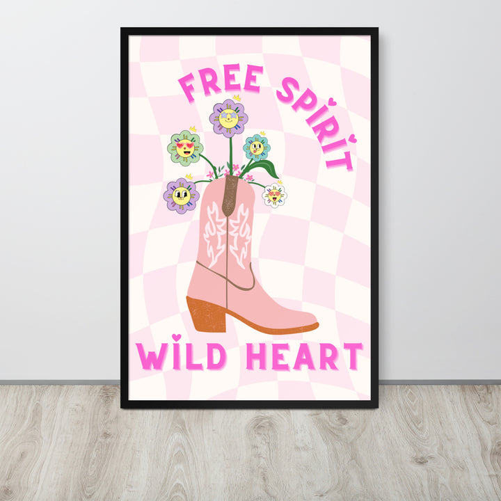 Free Spirit Wild Heart Wall Art