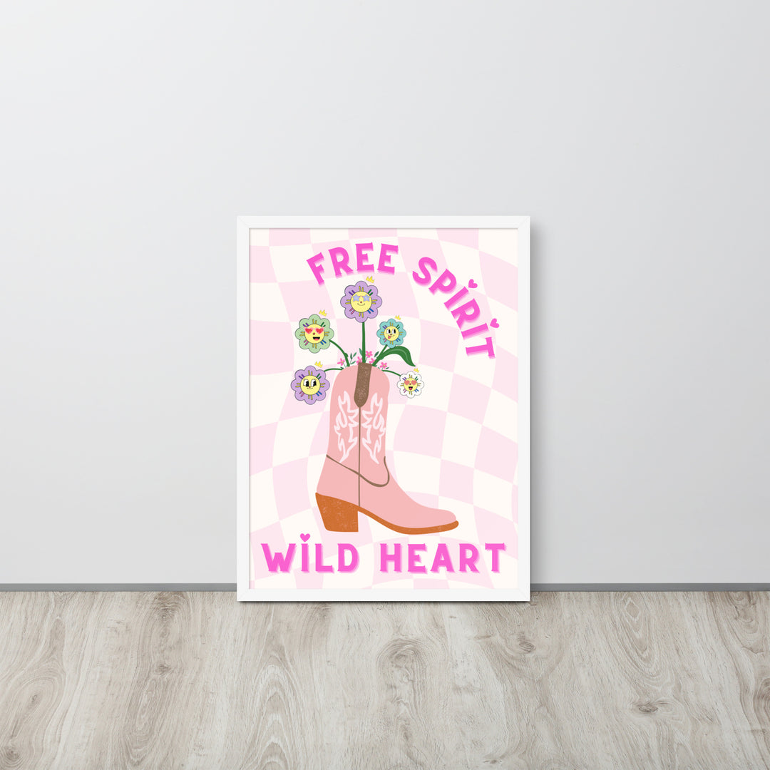 Free Spirit Wild Heart Wall Art