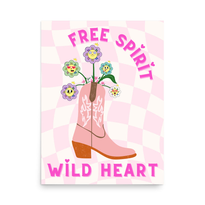 Free Spirit Wild Heart Wall Art