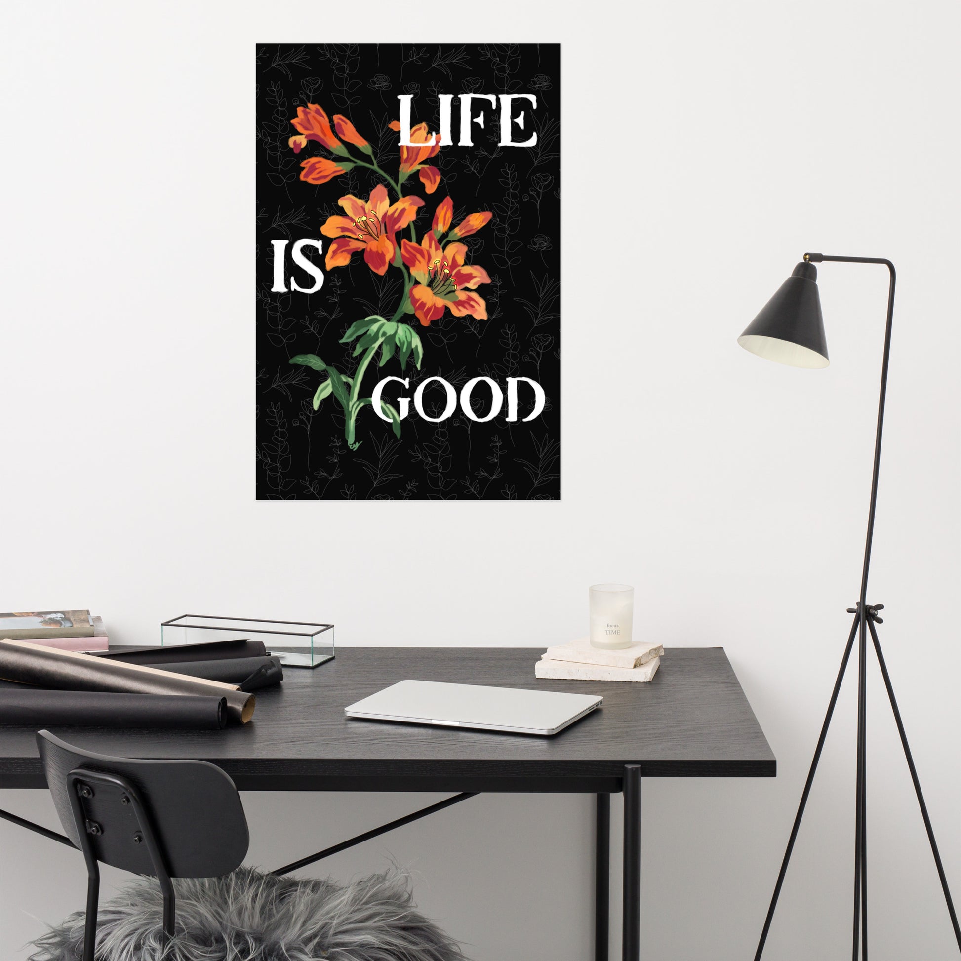 Life is good poster