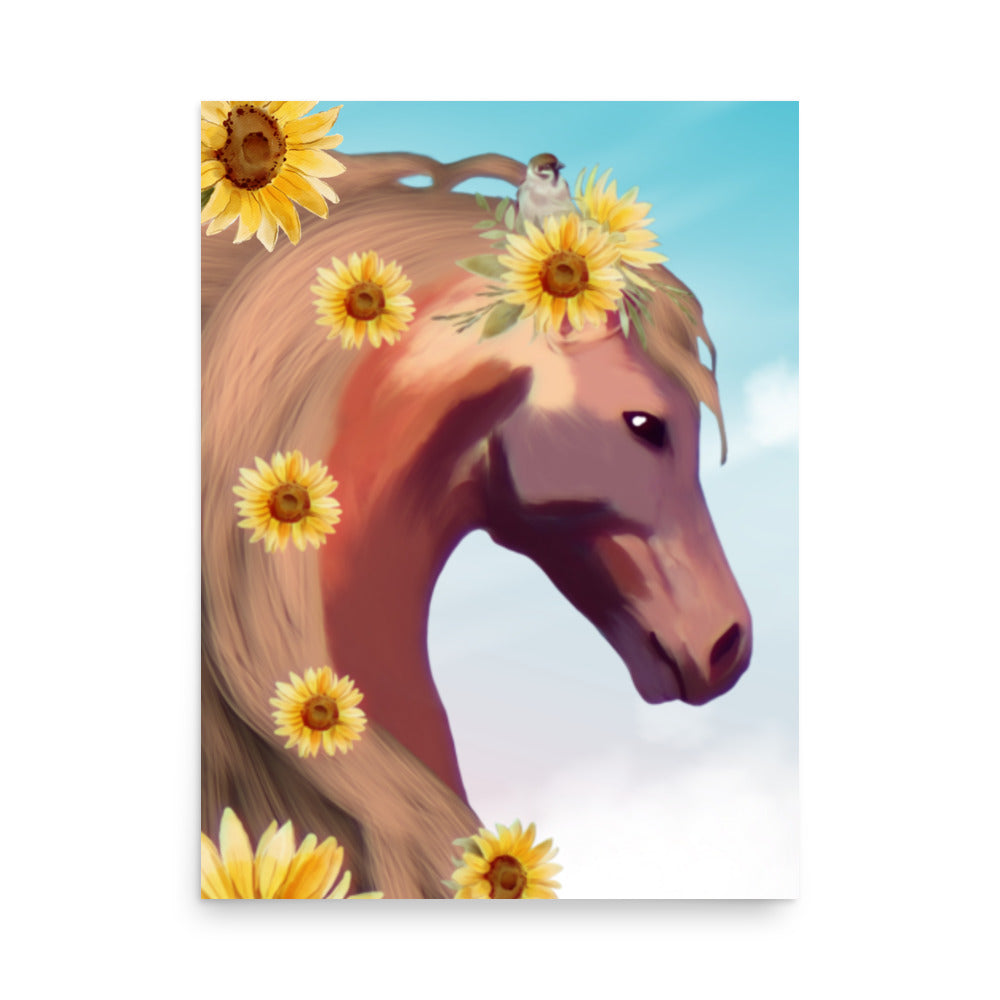 Sunflower Stallion - Artwork