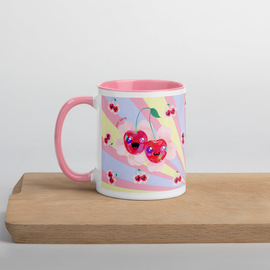 Cherry Blossom Cartoon - Mug