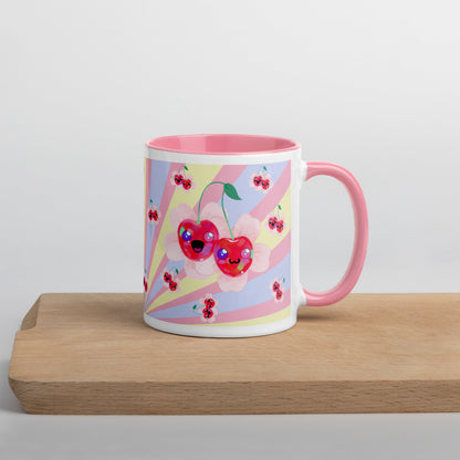 Cherry Blossom Cartoon - Mug