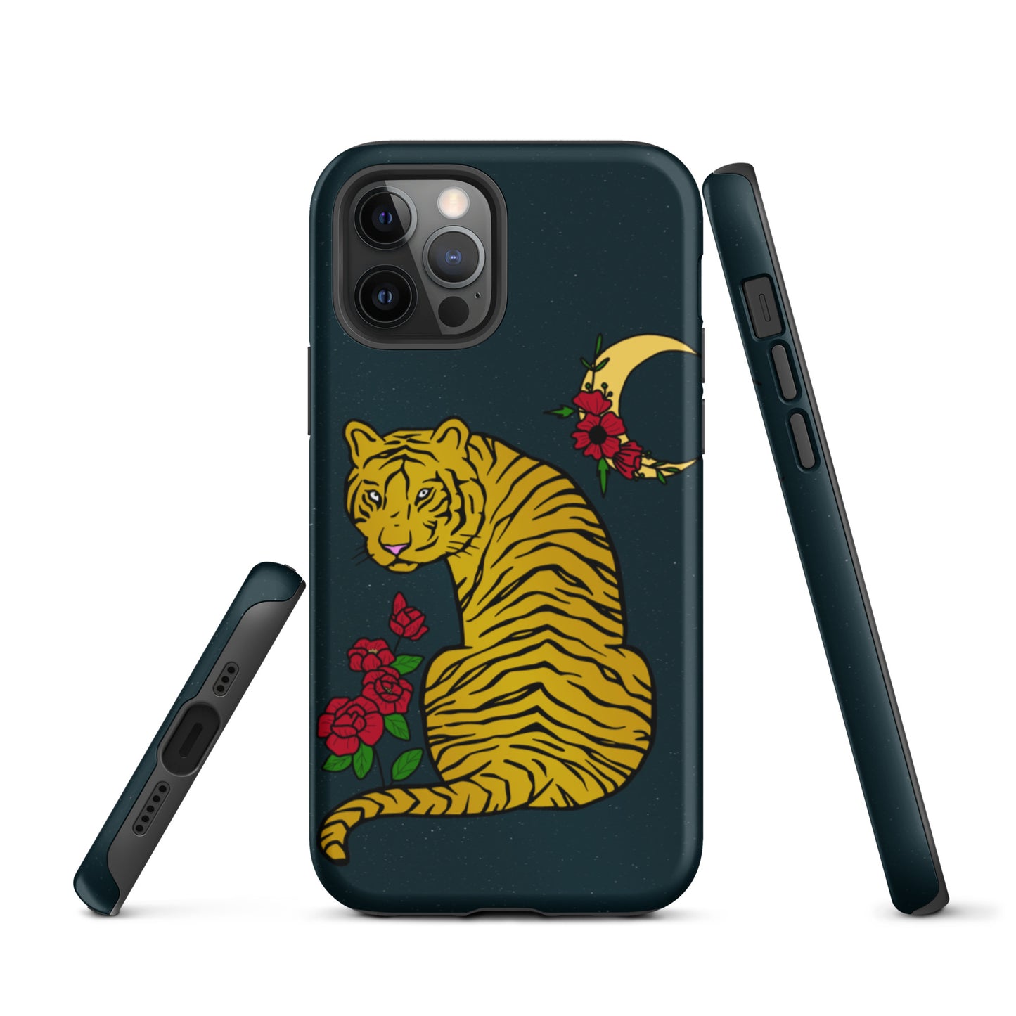 TIGER AND MOON - IPHONE CASE
